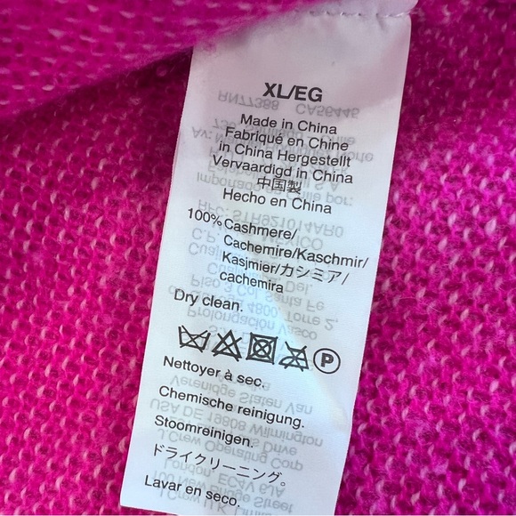 100% Cashmere J.Crew Limited-edition Crewneck Sweater with bird's-eye stitch XL - Picture 5 of 12